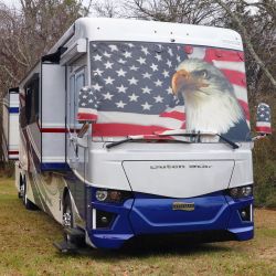 Class A RV Windshield Shade 3 